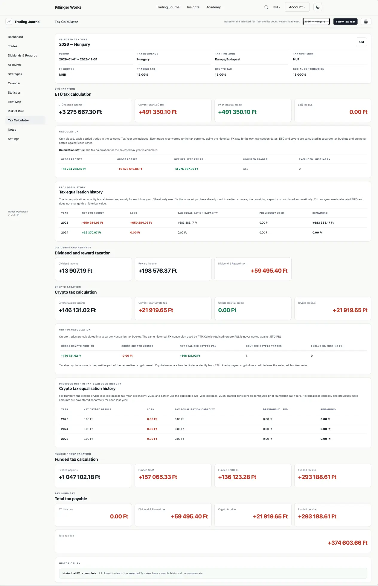 Tax Calculator